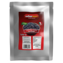 Cooked whole black beans 1 kg